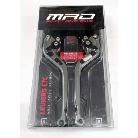 0165U1616 : Anodized Adjustable Levers MAD CB1000R