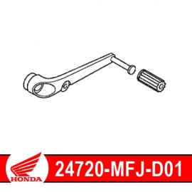 24705-MR7-000 + 24720-MFJ-D01 : Selector de velocidad original Honda CB1000R