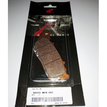 06435-MFN-D02 : Original Honda Rear Brake Pads CB1000R