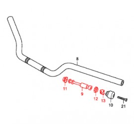 Internal handlebars Honda