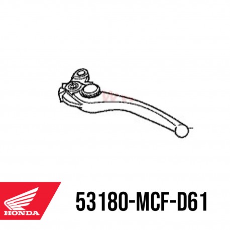 53180-MCF-D61 : Leva frizione originale Honda CB1000R