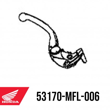 53170-MFL-006 : Original Honda NSC Brake Lever CB1000R