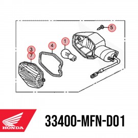 33400-MFN-D01 : Honda Originalblinker CB1000R