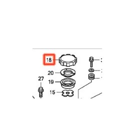 45513-MEL-D21 : Coperchio Freno Posteriore CB1000R